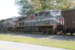 NS 8025 Monongahela RR heritage unit as a pusher